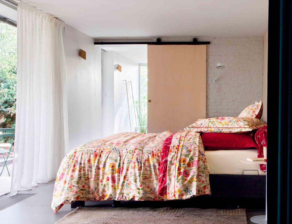​Linge de lit PRIMAVERA coquelicot